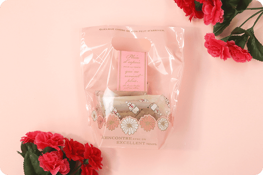 丁寧なラッピング